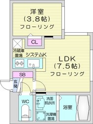 西２８丁目駅 徒歩4分 3階の物件間取画像